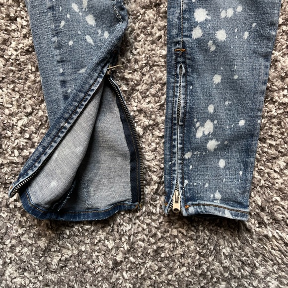 mnml la M1 splash stretch denim (blue) - Picture 2 of 3